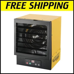 Remote-Control Electric Forced Air Heater 17,060 BTU - Ideal for Garages and ... - Picture 1 of 3