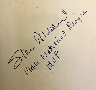 Stan Musial Signed 1947 Who’s Who in Major Leagues Book - JSA LOA - 1946 MVP HOF - Image 1 of 4
