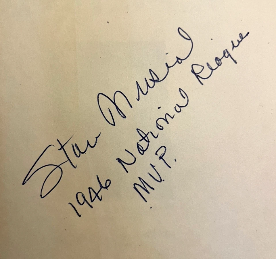 Stan Musial Signed 1947 Who’s Who in Major Leagues Book - JSA LOA - 1946 MVP HOF - Image 1 of 4