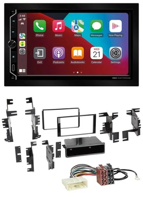 ESX 2DIN DAB USB MP3 Bluetooth Autoradio für Nissan Versa ab 07 Xterra ab 13 - Bild 1 von 4