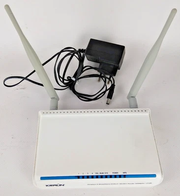 Kraun 2t2r Modem ADSL2+ Router Wireless N Broadband 300mbps KN.1R - Image 1 of 2