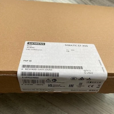 1PC NEW Siemens rack 6ES7400-1JA11-0AA0 FAST SHIP#XR - Image 1 of 4