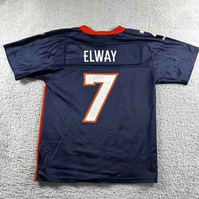 Camiseta De Colección John Elway #7 Denver Broncos Juvenil Mediana Puma Colorado NFL Foto 1 de 4