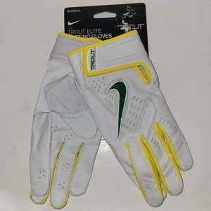 Nike Trout Elite Batting Gloves Oregon Ducks DH6638 142  Size XL - Picture 1 of 2