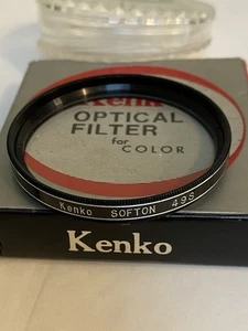 Kenko SOFTON 49S Clear Filter Lens with Case Made in Japan. - Picture 1 of 6