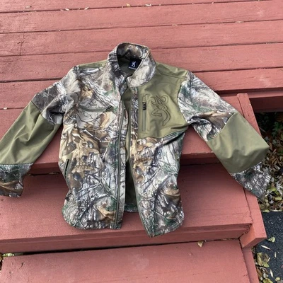 Browning Men's Hells Canyon Ultra-Lite Jacket, RealTree MAX-1 Camo, Size Med (M) - Image 1 of 4