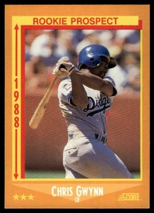 1988 Score #640 Chris Gwynn - Picture 1 of 2