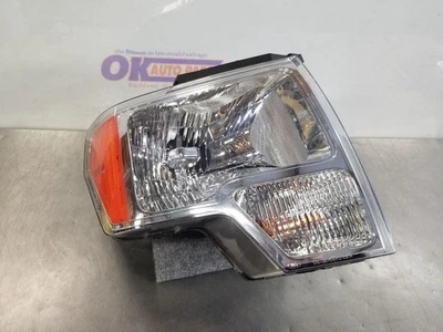 09-14 FORD F150 OEM ПАССАЖИРСКИЕ ПРАВЫЕ ГАЛОГЕННЫЕ ФАРЫ ХРОМИРОВАННАЯ ОТДЕЛКА  - Изображение 1 из 4