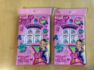 (2) Nickelodeon 8797355 LFTGT, Valentine Sticker Treats 20 Boxes of 5, JoJo Siwa - Picture 1 of 2