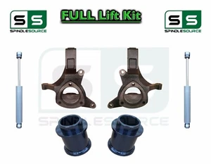 4"/2" Lift Kit Spindle SHOCKS FOR 00 - 06 Chevrolet GMC SUV Yukon Suburban Tahoe - Bild 1 von 1