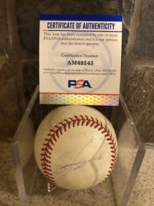 SAMMY SOSA SIGNED AUTOGRAPHED OFFICIAL MLB BASEBALL PSA COA - Picture 1 of 4