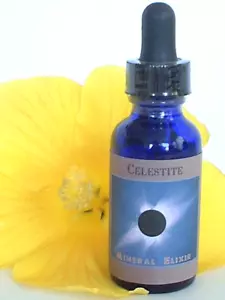 CELESTITE Gem Mineral Elixir - Stone of Balance - Picture 1 of 1