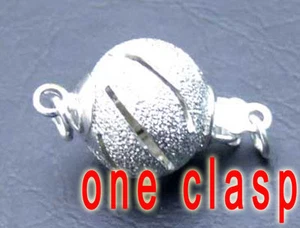 Venta al por mayor accesorios de bola redonda de 1 hebra de 10 x 8 mm para hacer joyas - Imagen 1 de 1