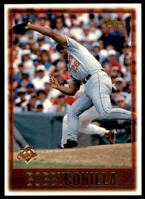 1997 TOPPS #374 BOBBY BONILLA BALTIMORE ORIOLES - Image 1 of 2