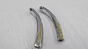 Arlen Ness Chrome 4" Short Mirror Stems for Harley Davidson - Picture 1 of 11