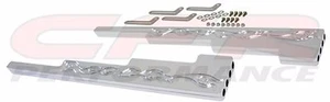 Juego de telar de alambre de aluminio cromado flameado Billet - para Chevy Ford - Imagen 1 de 1