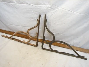 Antique Cast Iron Ornate Scroll Shelf Bracket Victorian Home Decor Architectural - Picture 1 of 7