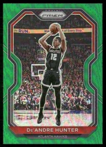 2020-21 Panini Prizm Green Prizm De'Andre Hunter #38 - Picture 1 of 2