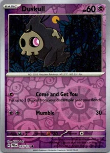 Duskull 035/131 Prismatic Evolutions Reverse Holo NM - Picture 1 of 2