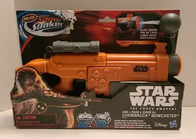 NERF Star Wars The Force Awakens Super Soaker Chewbacca Bowcaster НОВЫЙ! - Изображение 1 из 4