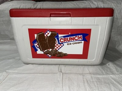 Enfriador grande publicitario Coleman Nestlé Crunch vintage años 80 modelo 5286 raro Foto 1 de 4