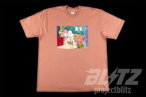 CAMISETA SUPREME DORMITORIO TERRACOTTA FW18 NARANJA ROSA - Imagen 1 de 2
