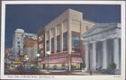 Harrisburg, PA 1940 Linen Postcard: 5 & 10-Cent Store at Night - Pennsylvania