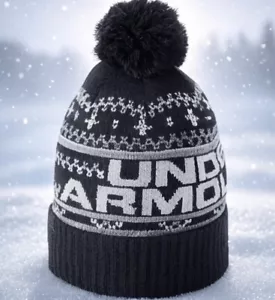 UNDER ARMOUR Beanie BOMMEL Retro schwarz FARBE ONE SIZE NEU AUTHENTISCH MÜTZE - Bild 1 von 1