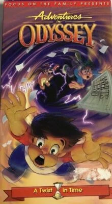 ADVENTURES IN ODYSSEY A Twist in Time VHS-TESTED-RARE COLLECTIBLE-SHIPS N 24 HR - Image 1 of 4