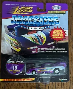 NEW Johnny Lighting - Funny Car - King Of The Burnouts - KC Spurlock - 1:64 - Picture 1 of 5