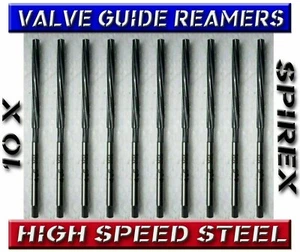THE ALL IN ONE 10x VALVE GUIDE REAMER KIT FOR MOTORCYCLES,ATVS,BOATS,QUAD,CARS,1 - Foto 1 di 4