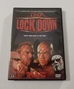 2007 TNA Wrestling (DVD)-Lock Down: Every War Ends In The Cage-AJ Styles/Sting - Picture 1 of 3