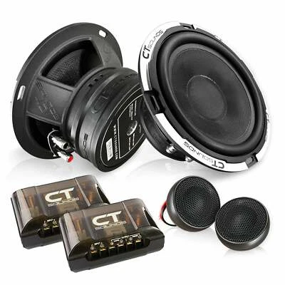 CT Sounds Meso 6.5” 320 Watt 2-Way Premium Component Car Speaker Set. - Image 1 of 4