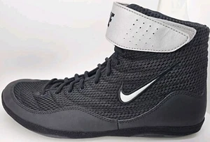 Nike Inflict 3 Zapatos de Lucha Para Hombre Talla 12.5 Negro Plata 325256-005 - Imagen 1 de 7
