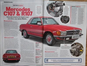 Original Käuferbrief 2023 PC Magazin Artikel: Mercedes C107 & R107 - Bild 1 von 1
