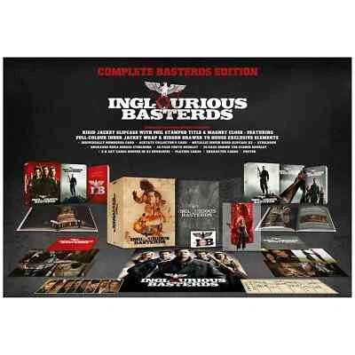 New INGLORIOUS BASTERDS - 4K  - COMPLETE BASTERDS EDITION - 2 X STEELBOOK - Image 1 of 4