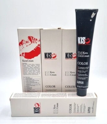 KISS KIS Kappers Kera Cream Color Farbcreme viele Nuancen 100ml