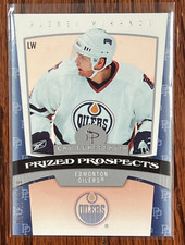 2006-07 Fleer Hot Prospects Alexei Mikhno Rookie RC Card /1999 #156 Oilers