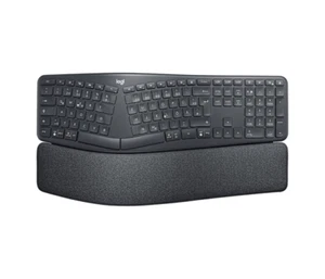 Logitech Ergo K860 Kabellose Bluetooth Tastatur Keys - Schwarz QWERTZ DE Layout - Bild 1 von 4