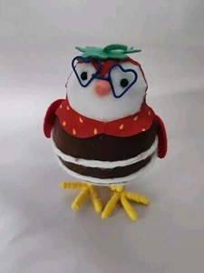 Spritz Target Bird 2021 ROWAN Featherly Friends Valentine’s Chocolate Strawberry - Picture 1 of 7