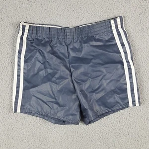 Vintage 80s Striped Athletic Youth Size Small 8-10 Kids Boys Running Gym Shorts - Picture 1 of 6