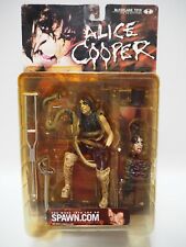 ALICE COOPER SNAKE CONCERT STAGE GUILLOTINE EXTRA HEAD McFARLANE TOYS FIGURE NEW