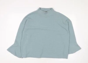 French Connection Women's Blue Relaxed Fit Jersey Top - Picture 1 of 12