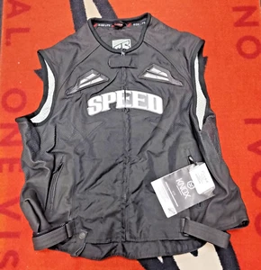 Speed And Strength Insurgent Leather Vest Black 2XL 1114-0507-0156 - Picture 1 of 2