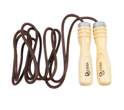 Deba Springseil aus Rindsleder  Gym Fitness Boxen 3m DE - Bild 1 von 3