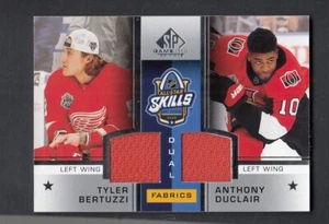 2020-21 SP Game Used All-Star Skills Fabrics Jersey #ASD-DB - BERTUZZI / DUCLAIR - Picture 1 of 1