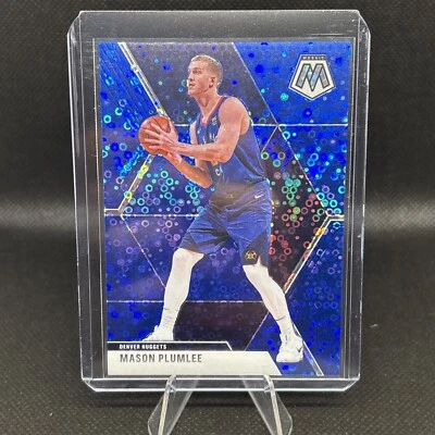 2019-20 Panini Mosaic #3 Mason Plumlee Blue Fast Break Prizm  ⭐️ #43/85 ⭐️ - Image 1 of 4