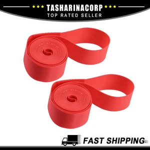 Piece of 2 26" Bike Wheel Rim Strip Rim Tape Liner Inner Tube Protection Band - Picture 1 of 7