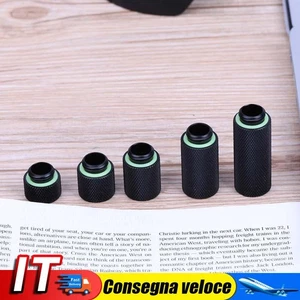 Prolunga base tubo di raffreddamento ad acqua con filettatura G1/4 per sistema d - Photo 1/19