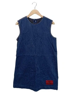 CALVIN KLEIN JEANS Vestido vaquero Mujeres Vestido Talla EU 38 azul look casual - Imagen 1 de 5